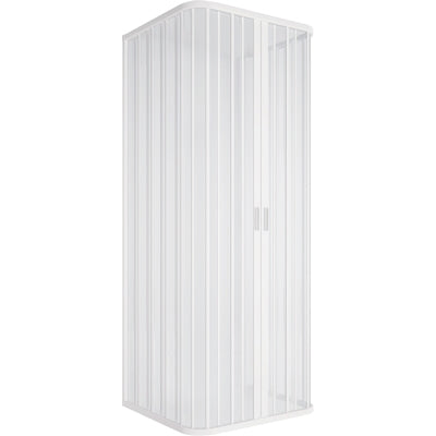 Lux 80X120X80 Box Doccia a 3 lati Soffietto riducibile