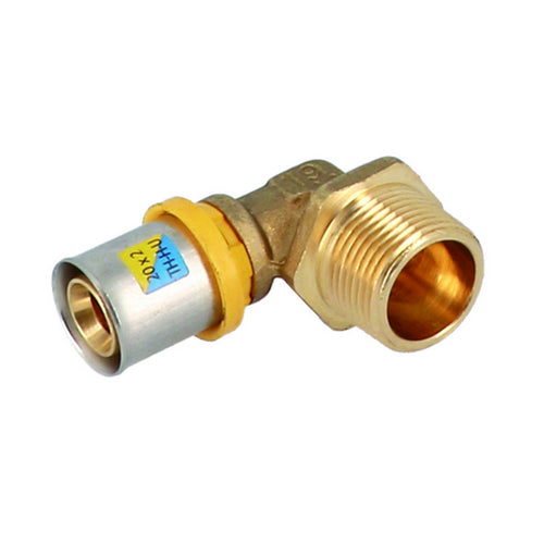 ANGOLO MASCHIO A PRESSARE PER MULTISTRATO M3/4X20