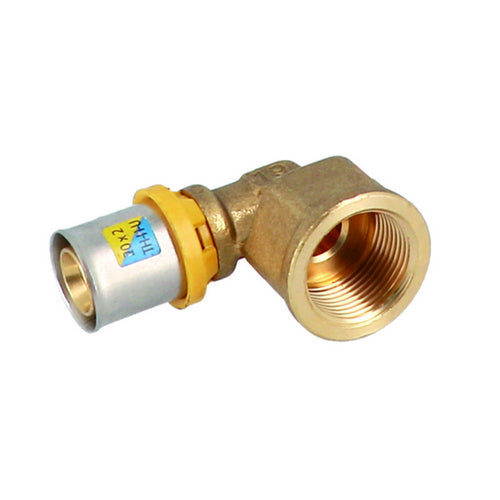 ANGOLO FEMMINA A PRESSARE PER MULTISTRATO F1/2X20