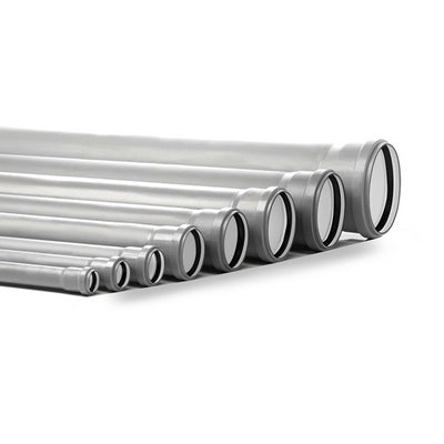 Tubo di Scarico PP3 Valsir Ø 40 mm Lunghezza 1500 mm con 2 Bicchieri