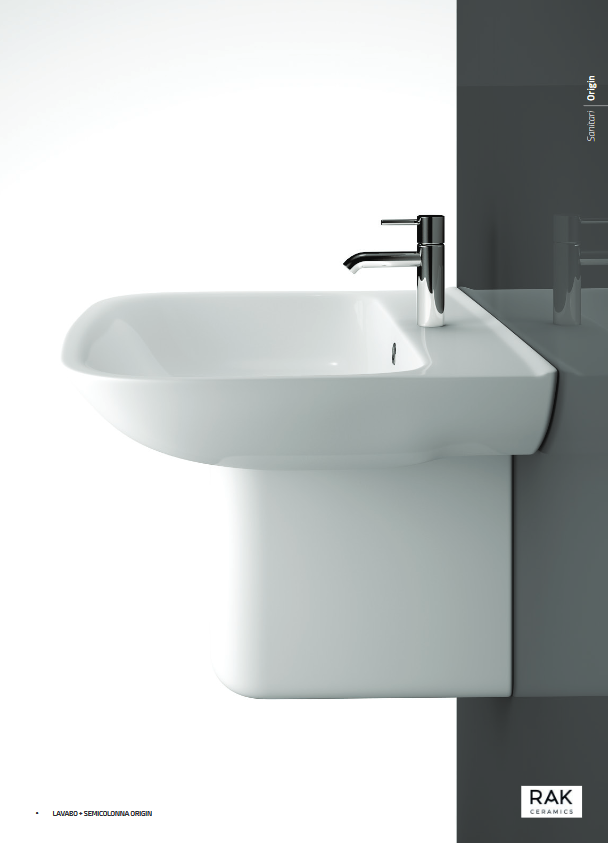 Vaso monoblocco scarico a muro Rak Origin