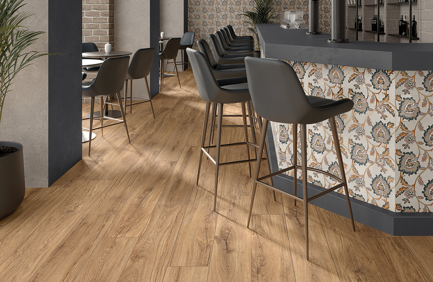 Country Maple Rettificato 20x120 Ceramica Euro