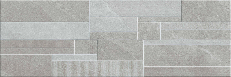 Alaska Muretto Grey 25x75 Bordo Nat. Matt Savoia Italia