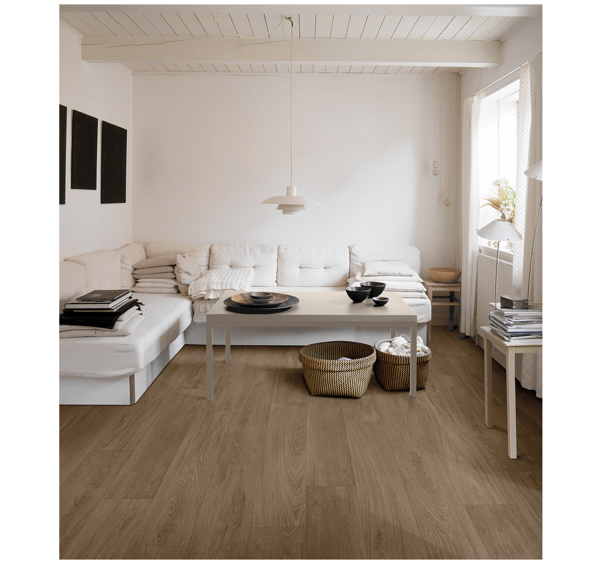 Parquet Noce 20x120 Rettificato Ceramica Euro