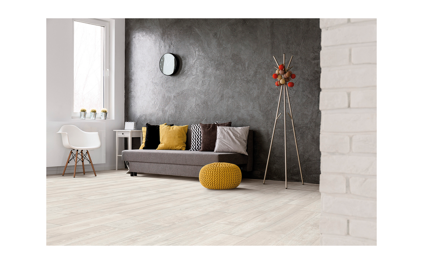 Home Ash Rettificato 20x120 Ceramica Euro