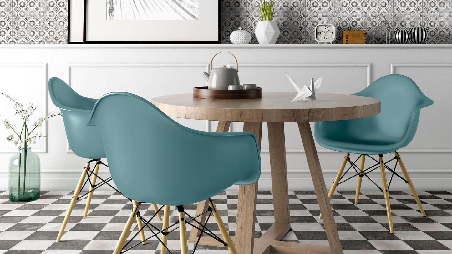 '900 Maioliche 10 Nero 20x20 Ceramiche Mariner