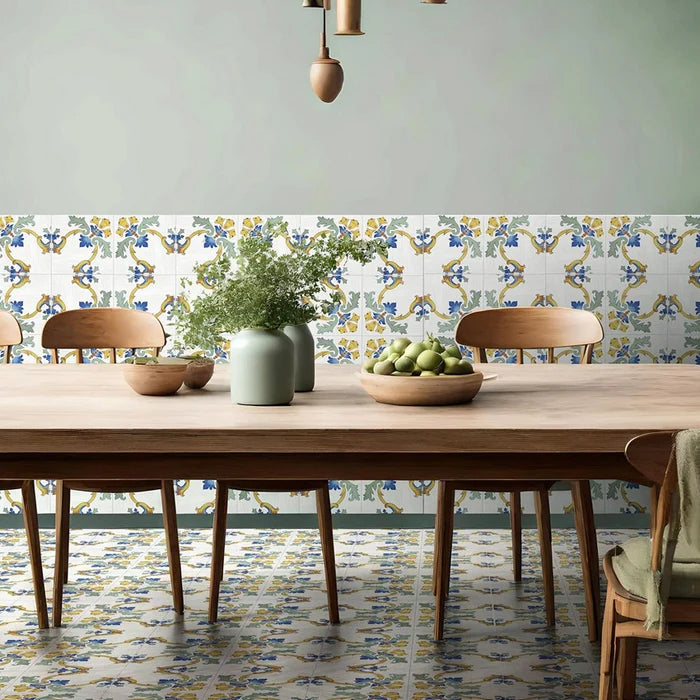 Cotto Mediterraneo Cuma 34x34 Savoia Italia