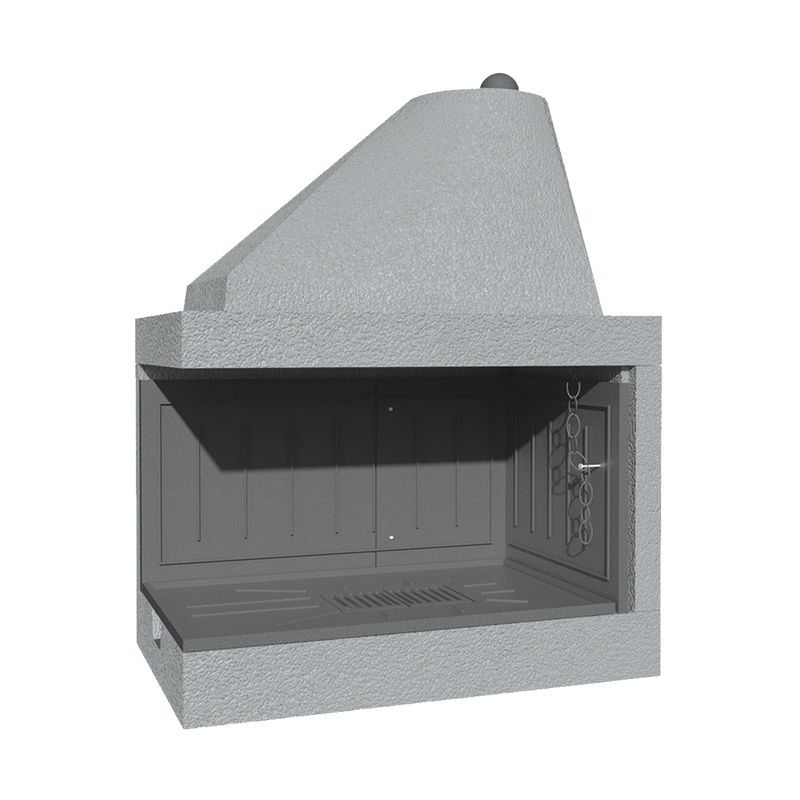 CAMINETTO PREFABBRICATO A LEGNA DS 110 TGH MARSICAMIN
