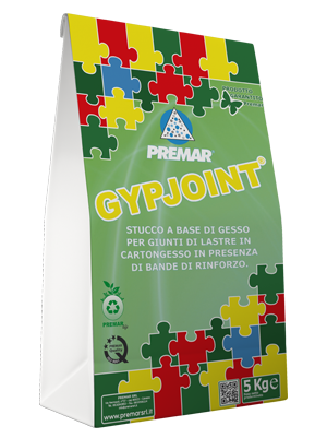 Gypjoint Premar Stucco per Giunti Cartongesso Bianco Sacco da 5 kg