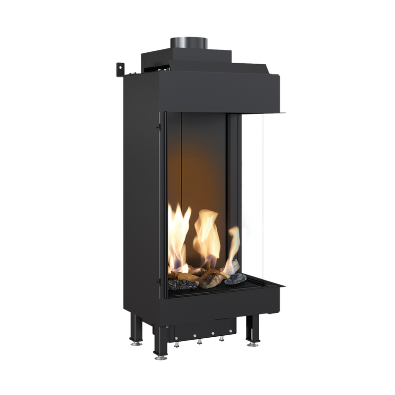 CAMINO GAS 50 VERTICAL LATERALE DX GPL G 31 KW 7 MARSICAMIN