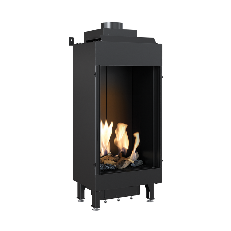 CAMINO GAS 50 VERTICAL FRONTALE METANO G 20 KW 8 MARSICAMIN