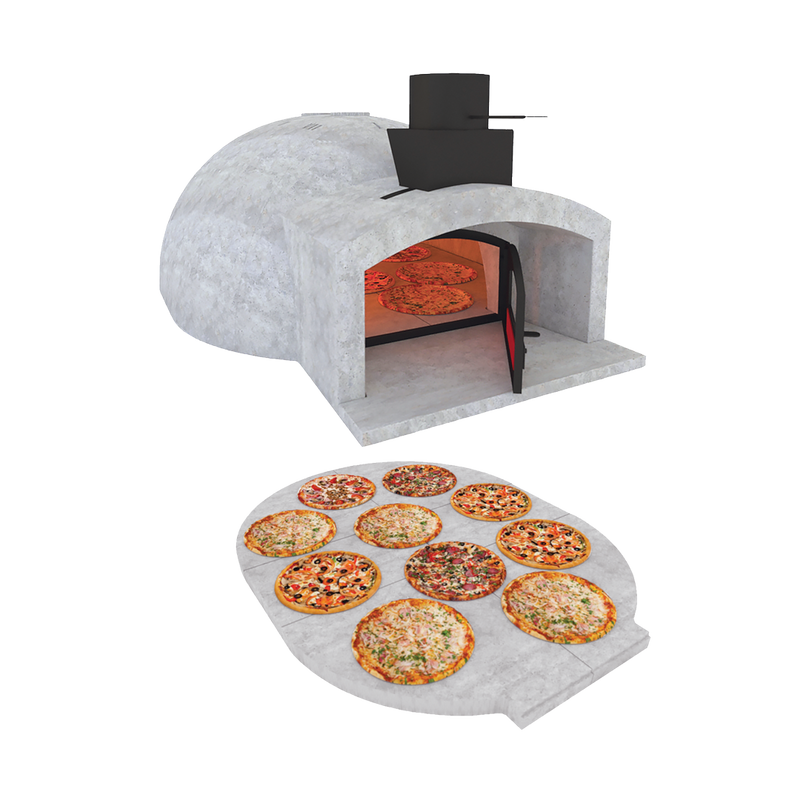 GUSTO 110 SUPER FORNO A LEGNA MARSICAMIN