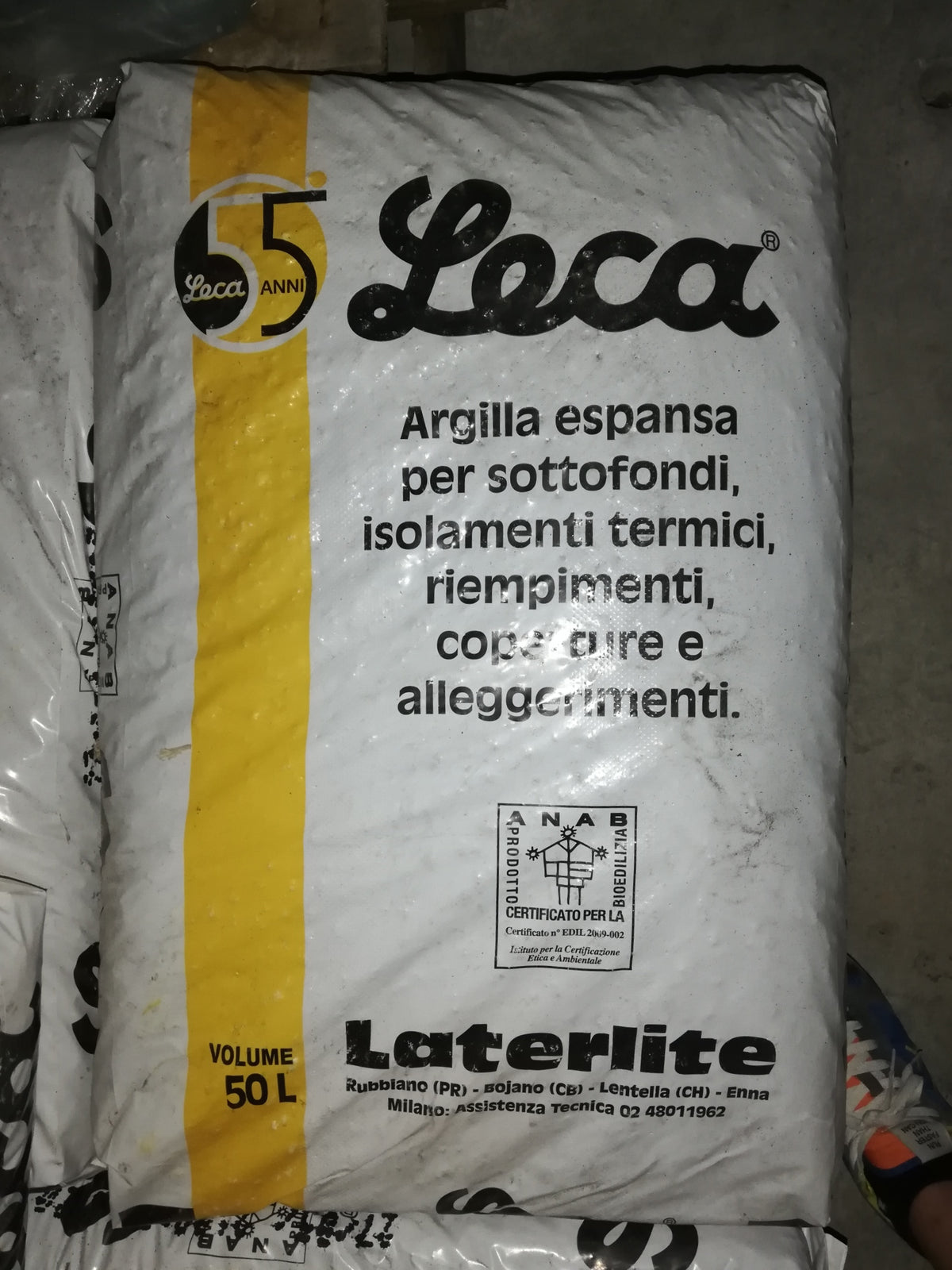 Argilla Espansa Leca 8/20 Laterlite