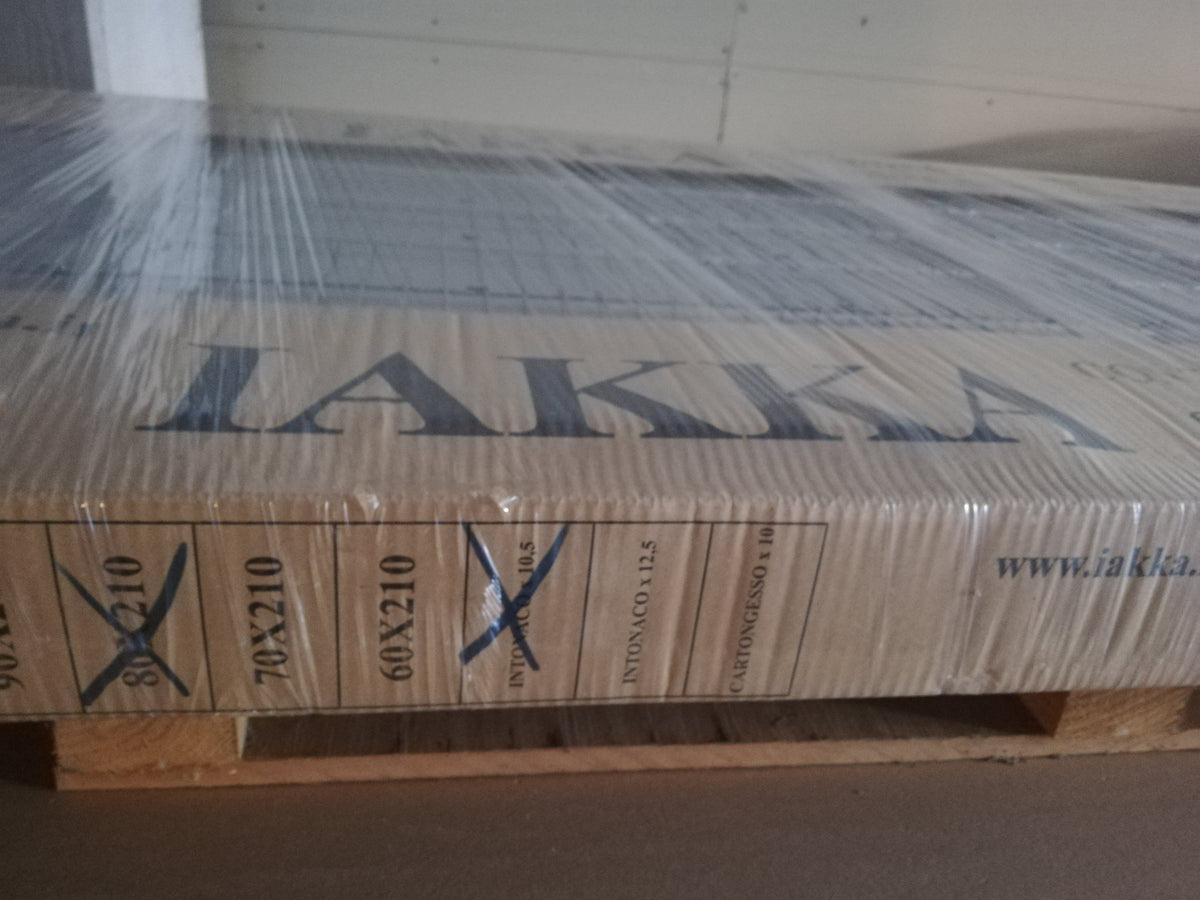 Controtelaio per Porta a Scomparsa 80×210 cm IAKKA per Intonaco