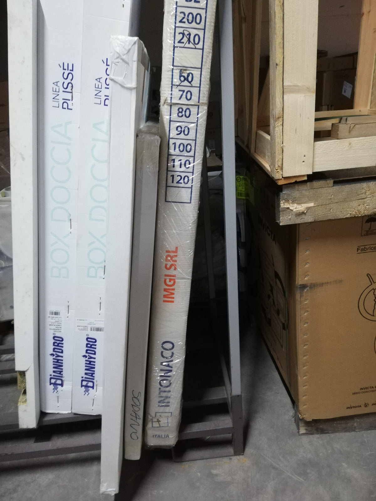 Controtelaio IMGI Stargate 60×210 cm per Porta Scorrevole a Scomparsa – Intonaco