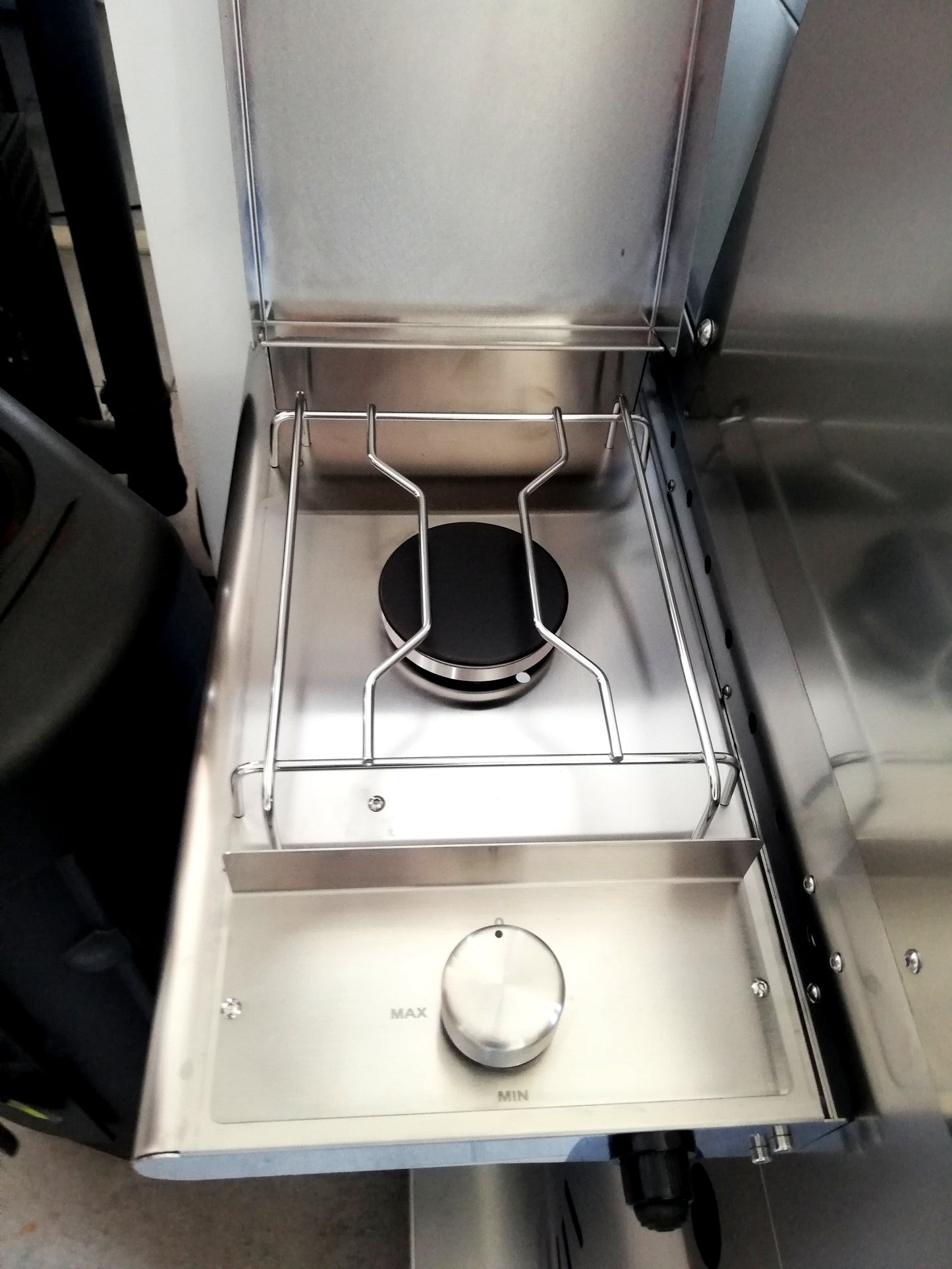 Fry Top 500 2 Fuochi Barbeque a Gas Caminetti Montegrappa