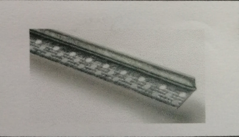Barra Parabordo Forata a L 13/23 mm Sanifer per Cartongesso – 3 m