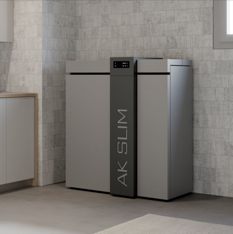 Caldaia a Pellet AK25 Slim Caminetti Montegrappa 24,8 kW