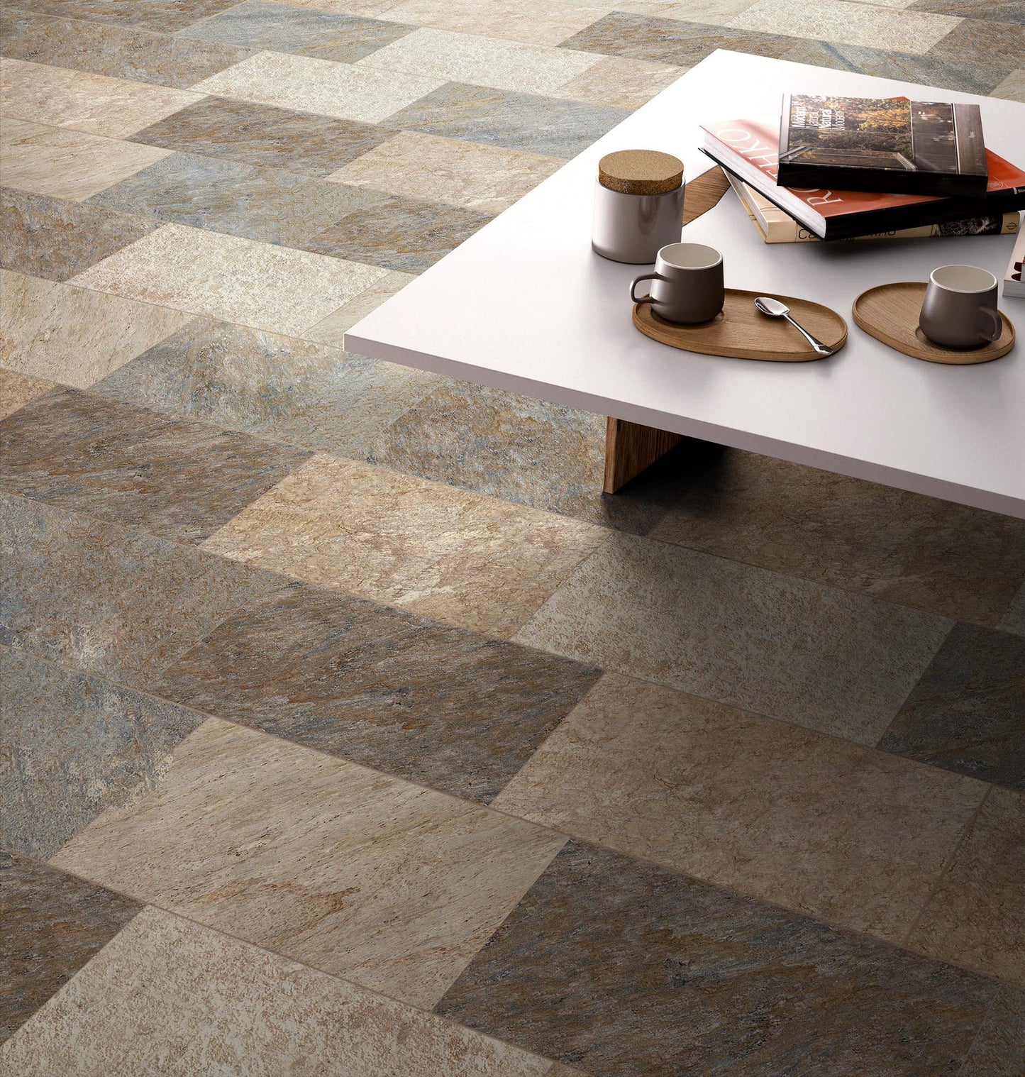 Italian Stones Stelvio 30X60 Bordo Nat. Matt Savoia italia