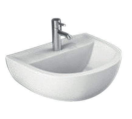 Lavabo Sospeso 38×30 cm Bianco Lucido Opera Sanitari Cod. LA1795