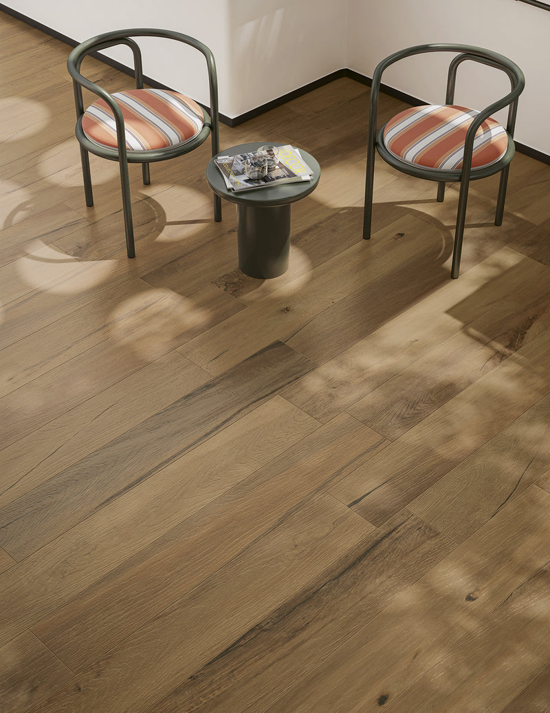 Leccio Oliato 20×120 cm Rettificato R10 Gres Porcellanato Effetto Legno I Lecci Serenissima