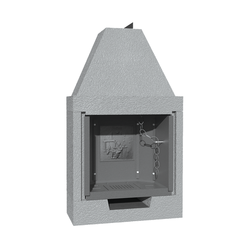 CAMINETTO PREFABBRICATO A LEGNA M 80 TGH MARSICAMIN