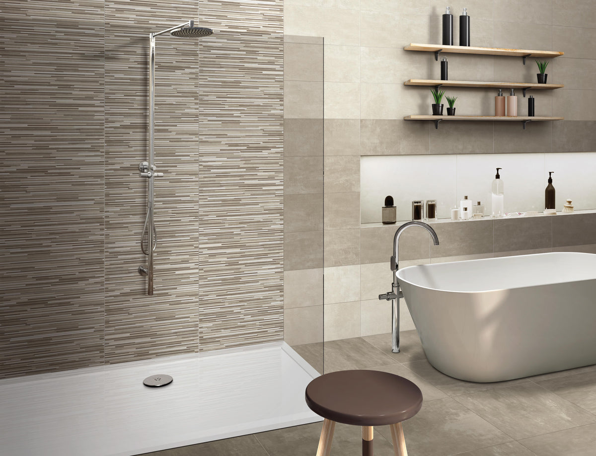 Mood Almond 25x60 Bordo Nat. Matt Savoia Italia