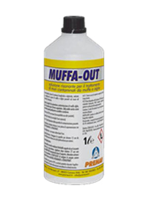 Muffa-Out Premar Trattamento Antimuffa e Antialghe per Pareti 1 Litro