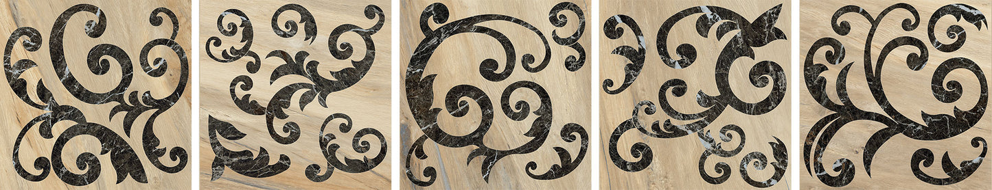 Palazzo Intarsio Mix St. Laurent 60x60 Rettificato Serenissima