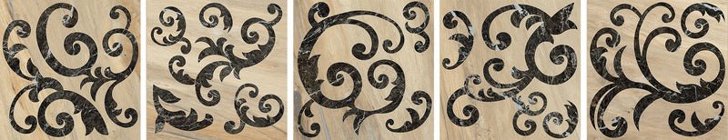 Palazzo Intarsio Mix St. Laurent 60x60 Rettificato Serenissima