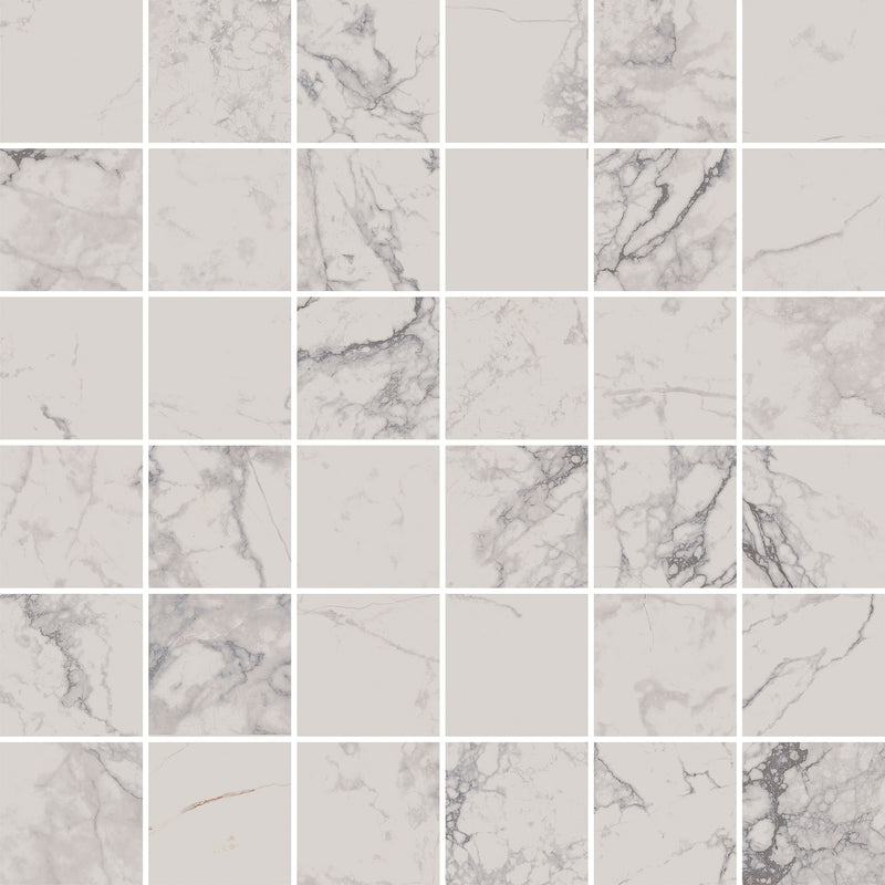 Palazzo Mosaico Bianco Camouflage 30x30 Rettificato Serenissima