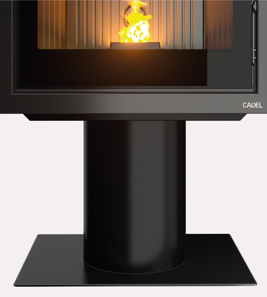 Quasimodo 9 Up-Twin Stufa a Pellet 9,3 Kw Ad Aria CADEL