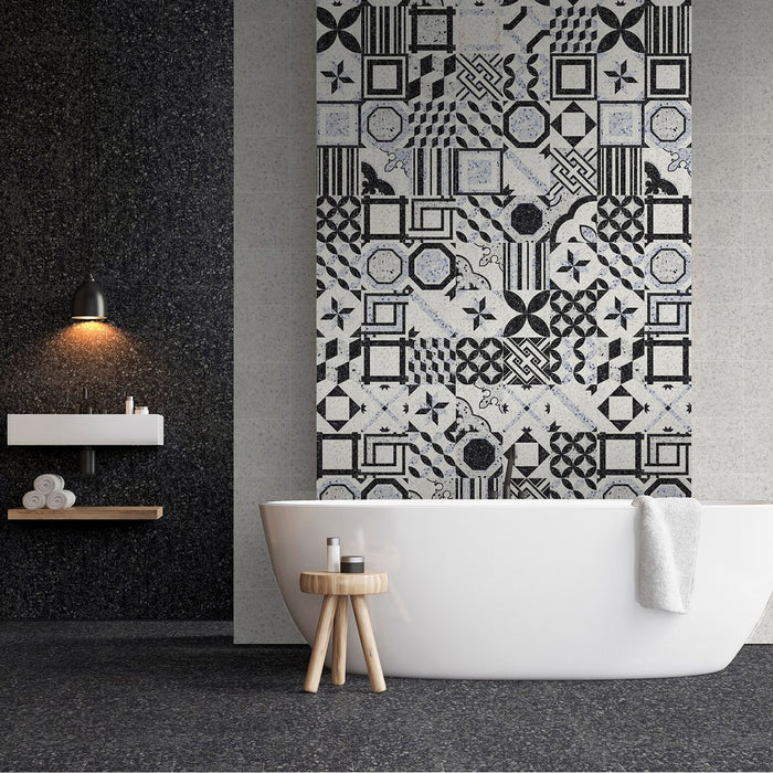 Marmette Nero 60x60 Rettificato Savoia Italia