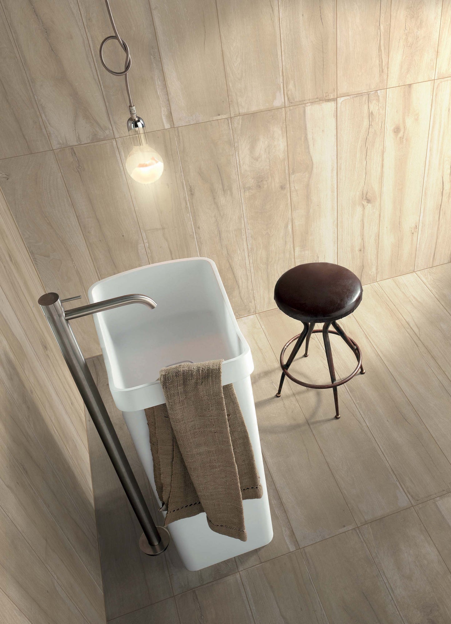 Savage Almond 20x120 Rettificato Matt Savoia Italia
