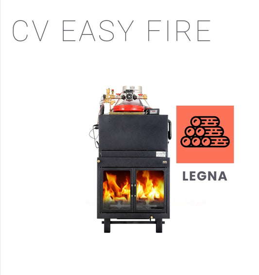 Termocamino a Legna Mod. CV Easy Fire Kcal 29500 Eta