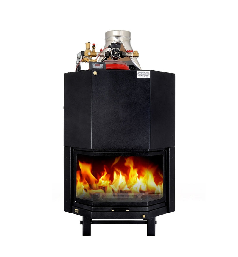 Wood-burning fireplace Mod. Prisma Easy Fire Kcal 24,000 Eta