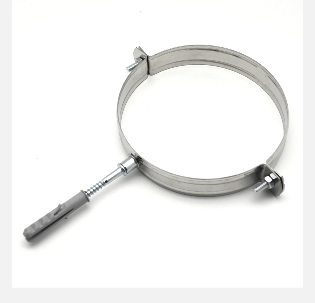 Collare di Fissaggio in Acciaio Inox Ø250 mm