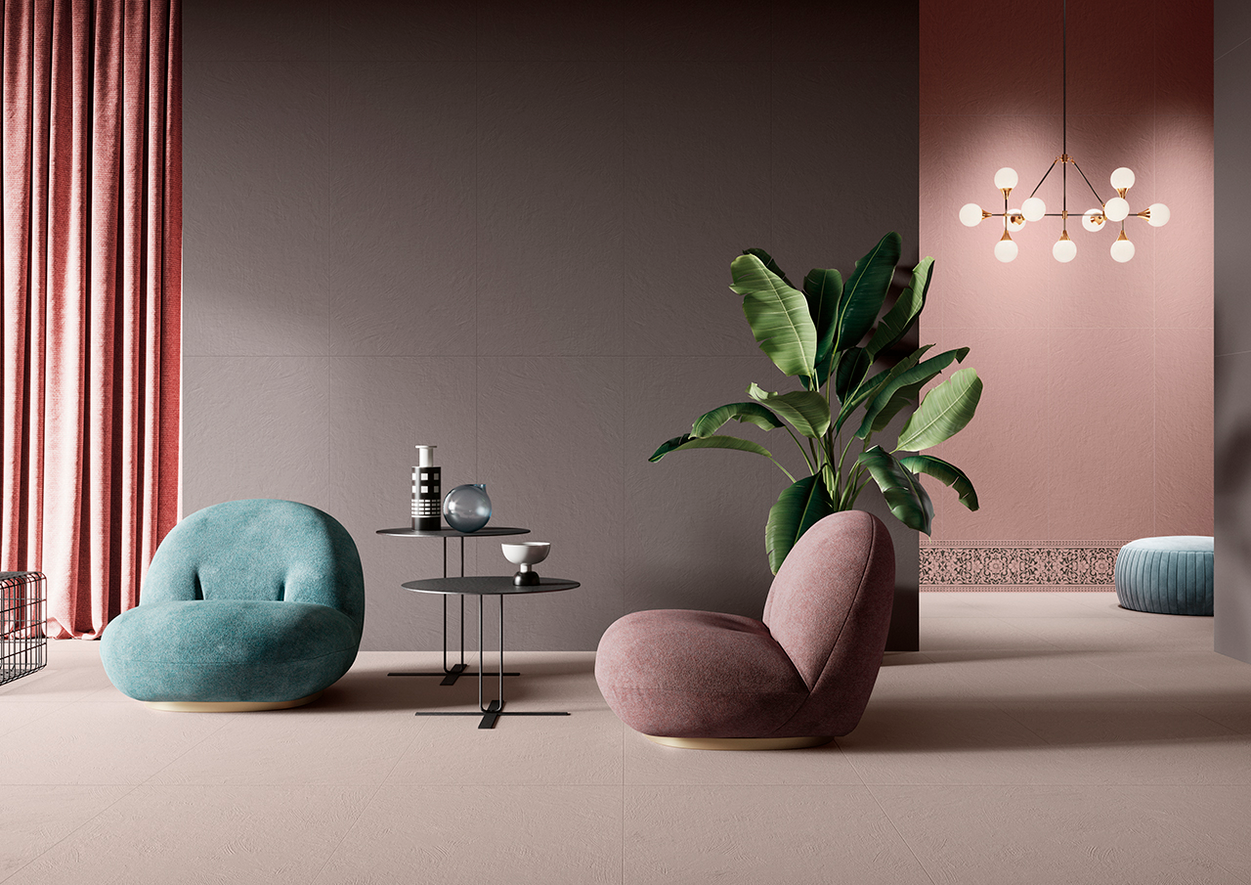 Chromagic Forever Pink 60X60 Rett. R10 Cir Ceramiche