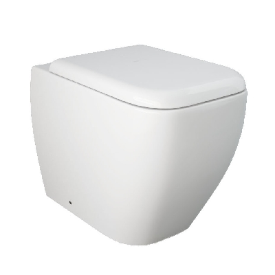 Vaso filo muro rimless scarico universale Rak Metropolitan