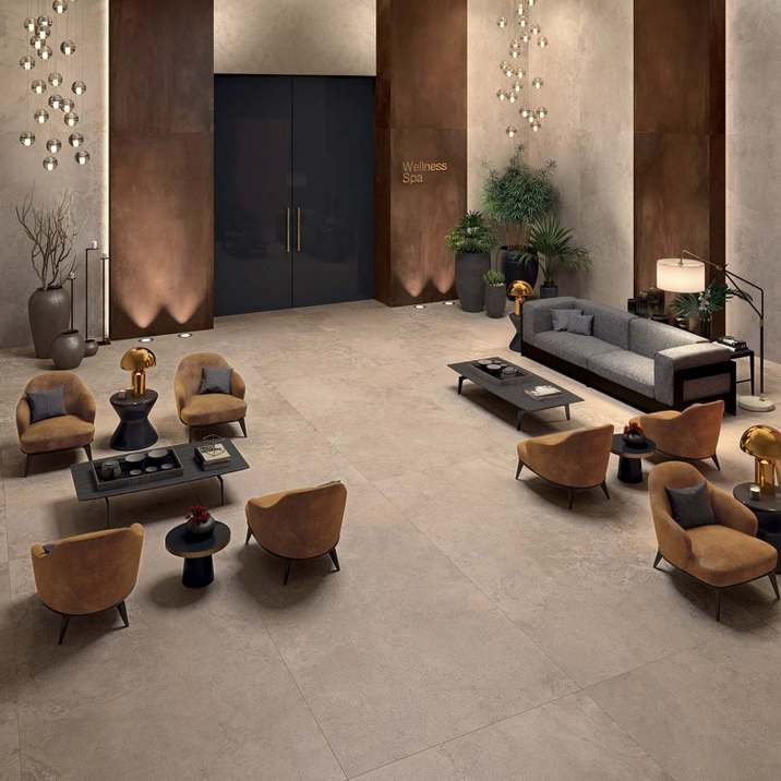 Alpes Sand 120x120 nat./rett. ABK group