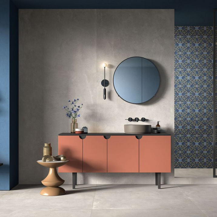 Blend Concrete Ash 90x90 nat./rett. ABK Group