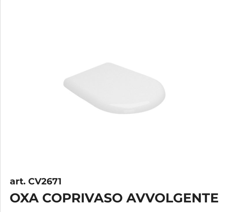 Coprivaso Avvolgente Oxa Bianco Opera Sanitari