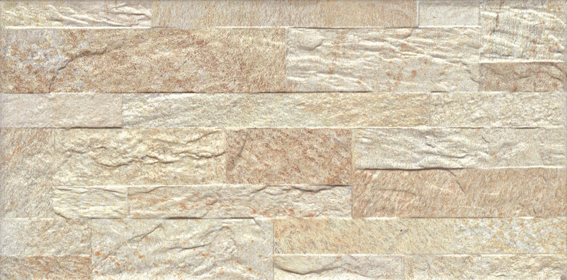 Pietre Alpine Muretto T4 Barge Beige 21,6X43,5 Bordo Nat. Savoia Italia