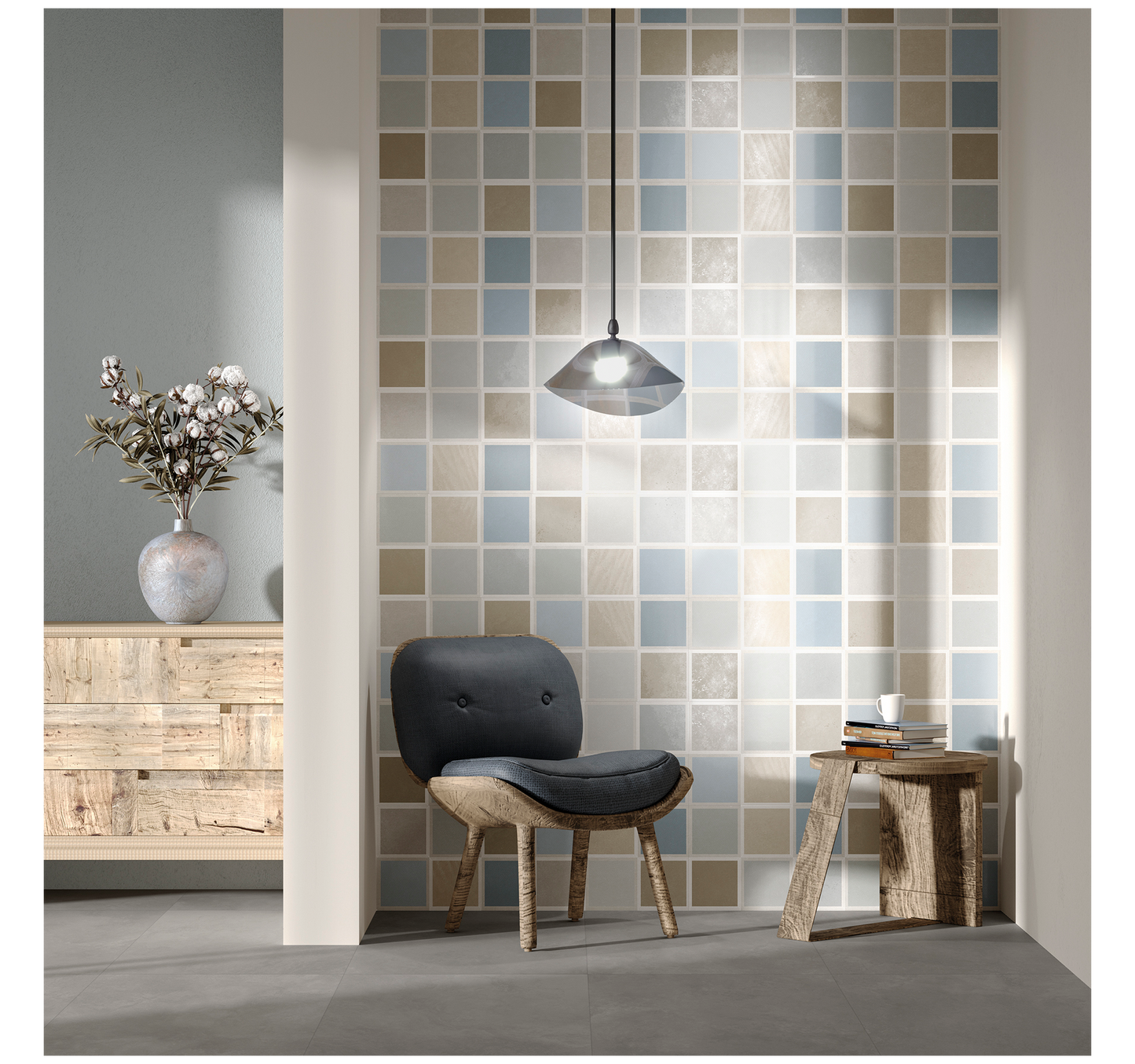 Start Decoro Grigio 30x90 Rettificato Ceramica Euro