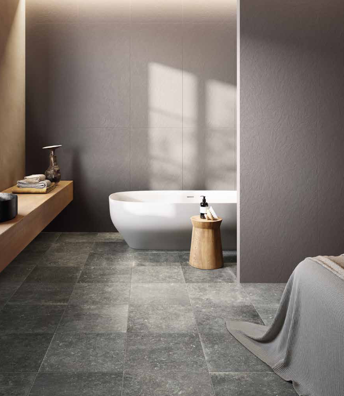 Di Pietra Ardenne Nero 40X60,8 R10 Cir Ceramiche