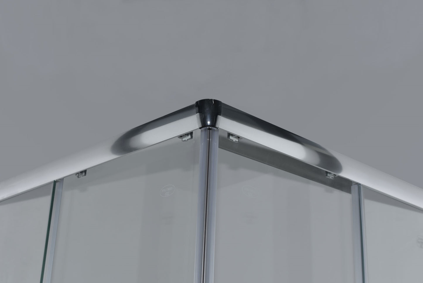 Basic box doccia 80x80 h190 due lati scorrevoli cristallo trasparente profilo cromo