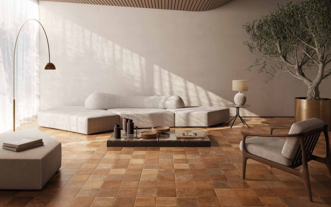 Cotto del campiano Cotto Dorato 20x20 R10 Cir Ceramiche