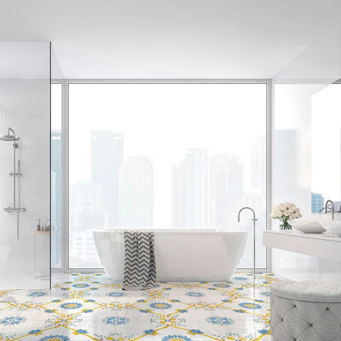 Cotto Mediterraneo Nerano 34x34 Savoia Italia