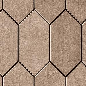 Evoca Mosaico Losanga Terra 30x30 Rett. Serenissima Ceramiche