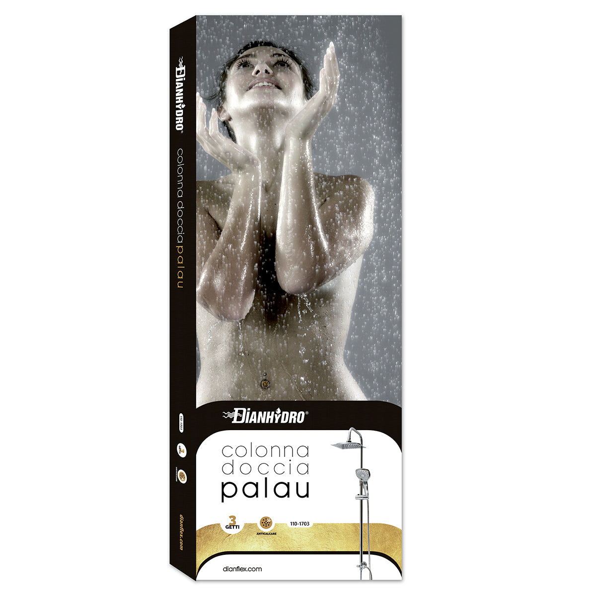 Palau Colonna Doccia Cromo